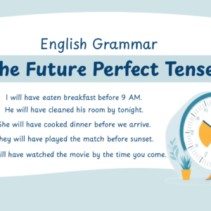 The Future Perfect Tense