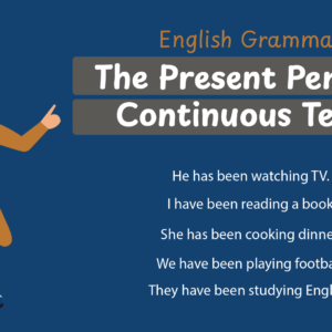The Present Perfect Continuous Tense