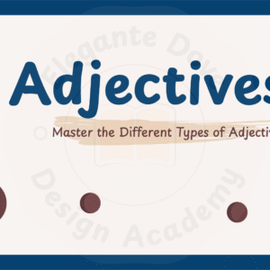 Adjectives - Master Adjectives
