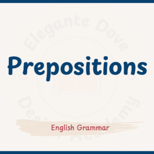 Prepositions